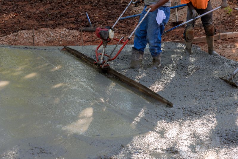 Apron Pouring in Arlington, TX