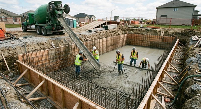 Basement Concrete Pouring in Arlington, TX