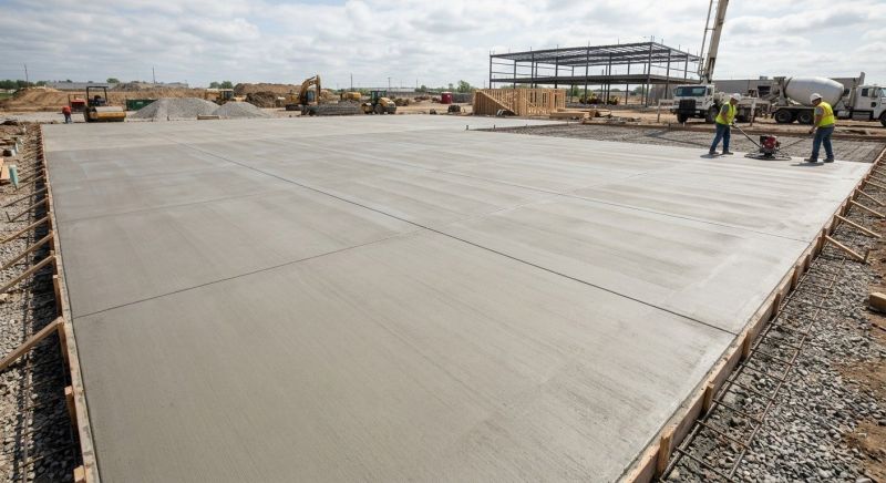 Commercial Slab Construction in Cedar Hill, TX