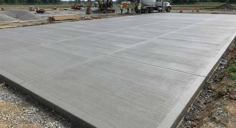 Commercial Slab Construction in Hurst, TX