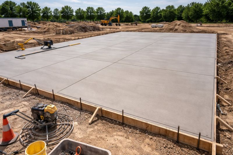 Commercial Slab Installation in Crowley, TX