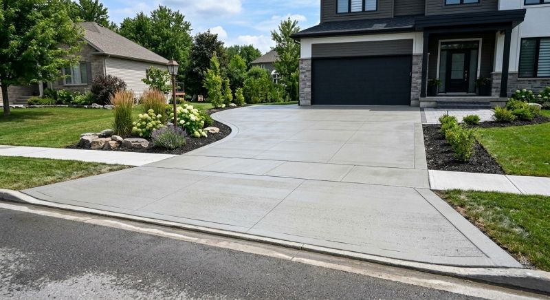 Concrete Driveway Installation in Roanoke, TX
