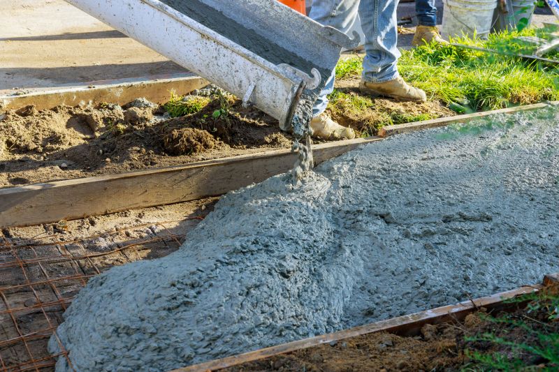Concrete Driveway Pouring in Arlington, TX