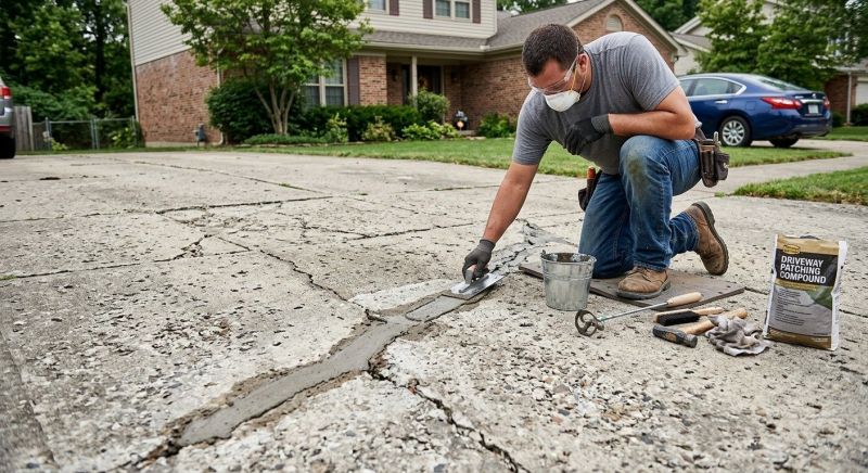 Concrete Driveway Replacement in Bedford, TX