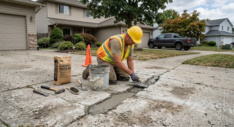 Concrete Driveway Replacement in Burleson, TX
