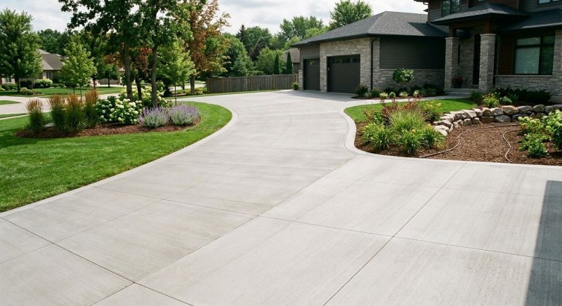 Concrete Flatwork Installation in Addison, TX