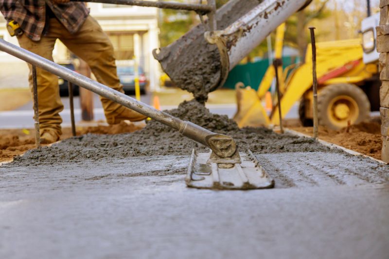 Concrete Flatwork Installation in Roanoke, TX