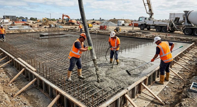 Concrete Foundation Pouring in Arlington, TX