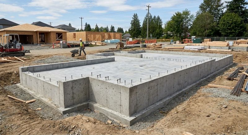 Concrete Foundation Pouring in Arlington, TX