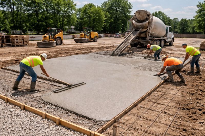Concrete Parking Installation in Dallas, TX