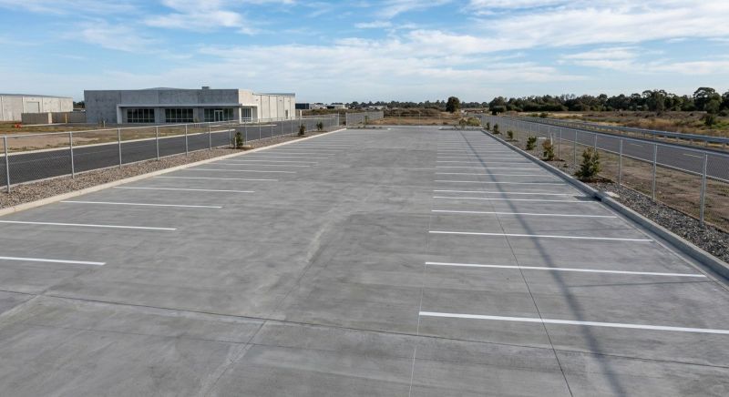 Concrete Parking Installation in Denton County, TX