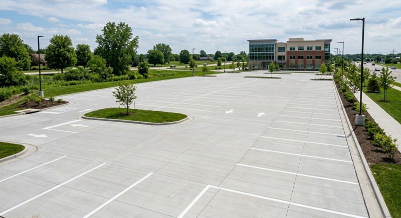 Concrete Parking Installation in Flower Mound, TX