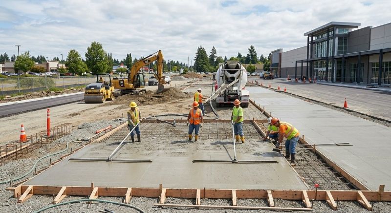 Concrete Parking Installation in Grand Prairie, TX