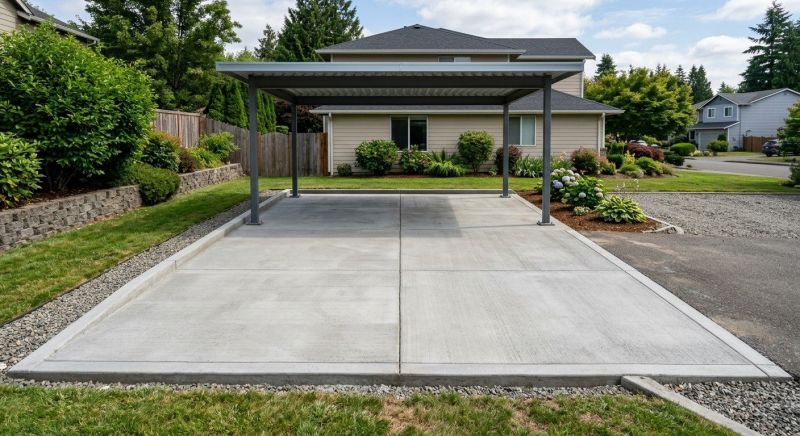 Concrete Parking Installation in Keller, TX