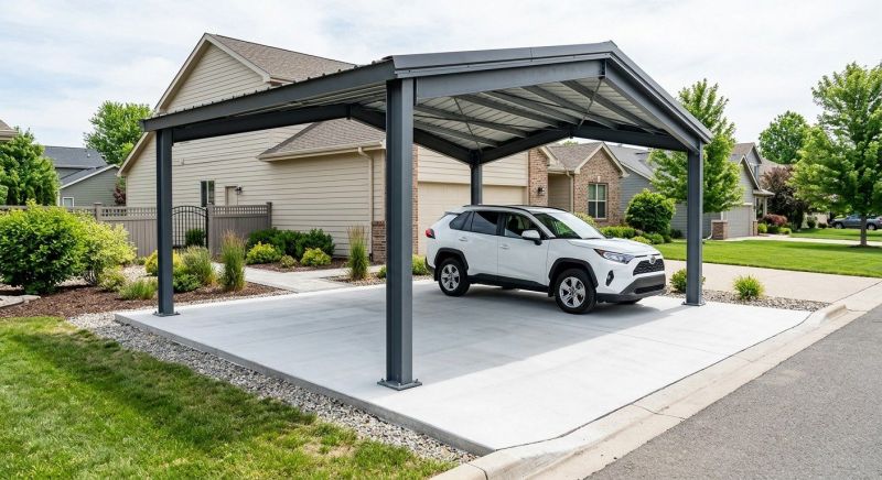 Concrete Parking Installation in Southlake, TX