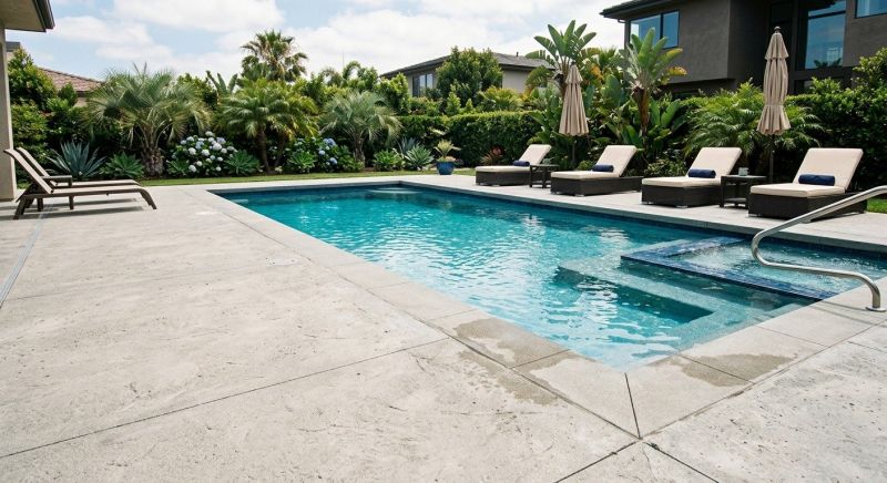 Concrete Pool Deck Installation in Arlington, TX