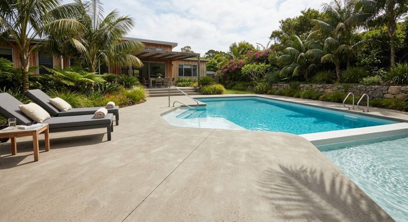 Concrete Pool Patio Installation in Arlington, TX