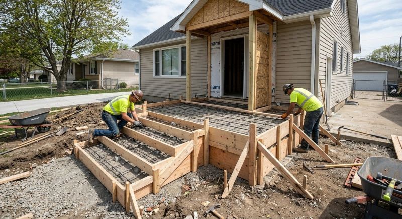 Concrete Porch Construction in Arlington, TX