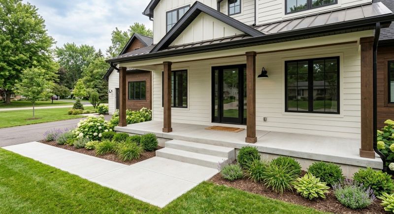 Concrete Porch Installation in Irving, TX