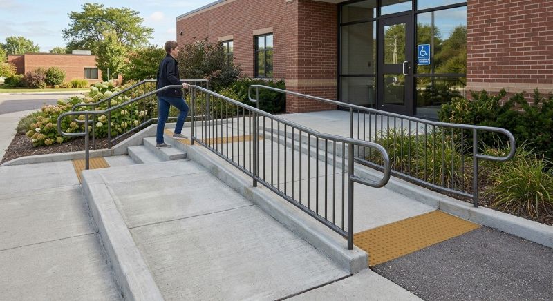 Concrete Ramp Construction in Arlington, TX