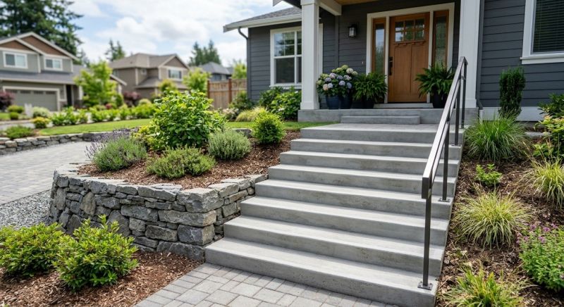 Concrete Ramp Installation in Arlington, TX