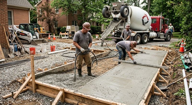Concrete Service in Dallas County, TX