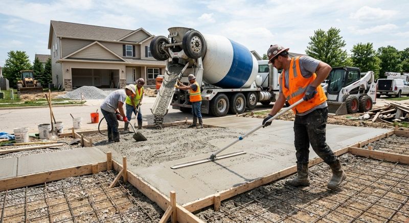 Concrete Service in Denton County, TX