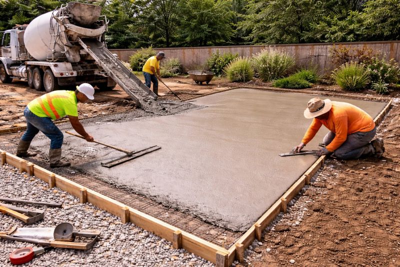 Concrete Service in Roanoke, TX