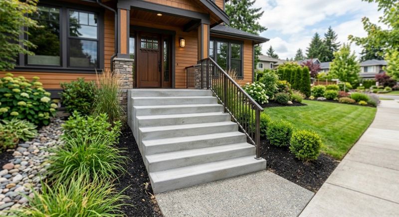 Concrete Stairs Construction in Fort Worth, TX