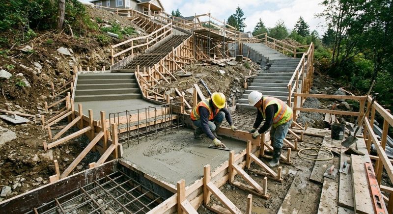 Concrete Stairs Construction in Fort Worth, TX