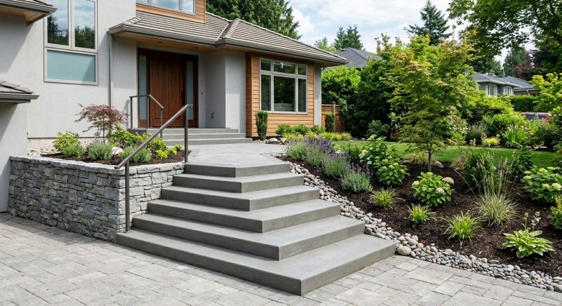 Concrete Stairs Construction in Grapevine, TX