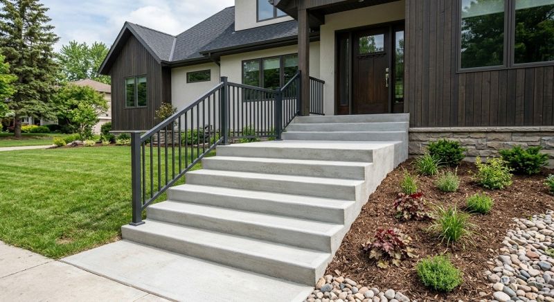Concrete Stairs Construction in Irving, TX