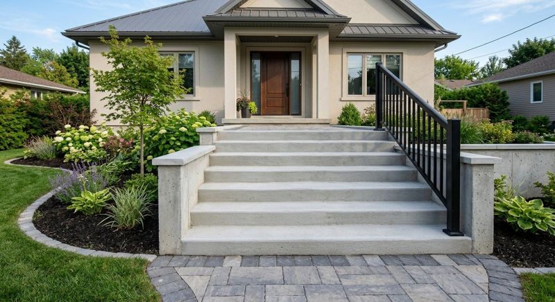 Concrete Stairs Construction in Arlington, TX