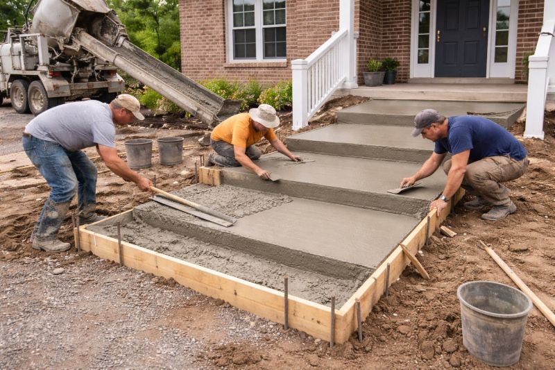 Concrete Stairs Service in Arlington, TX