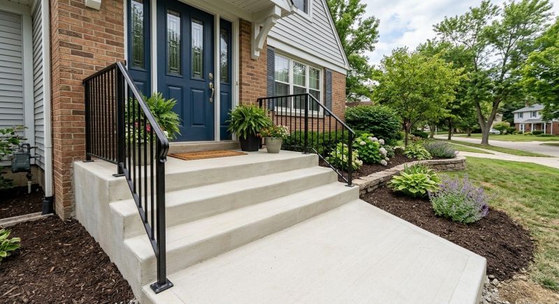Concrete Steps Replacement in Addison, TX