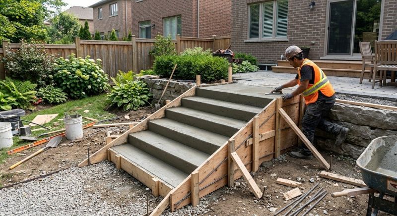 Concrete Steps Replacement in Crowley, TX
