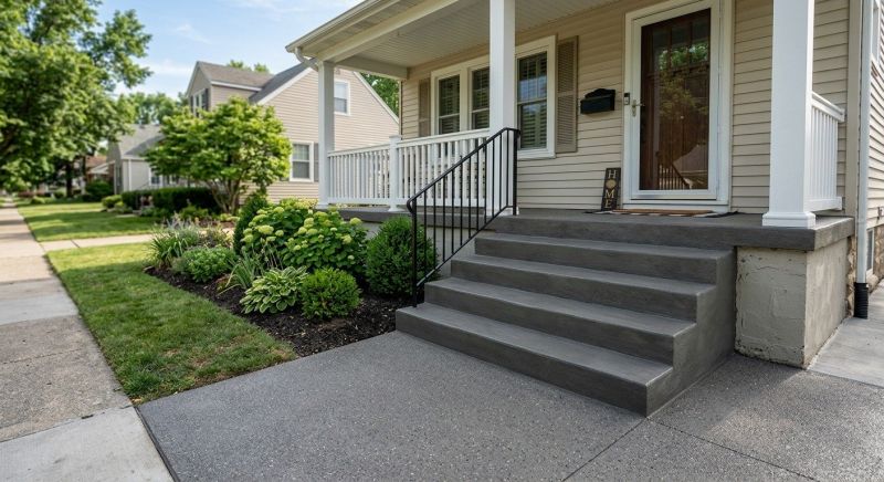 Concrete Steps Replacement in Irving, TX