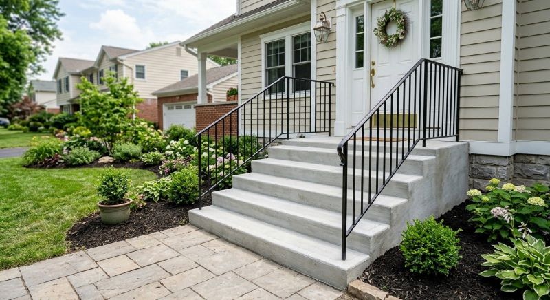 Concrete Steps Replacement in Johnson County, TX