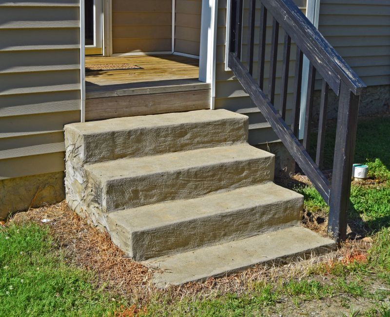 Concrete Steps Replacement in Roanoke, TX