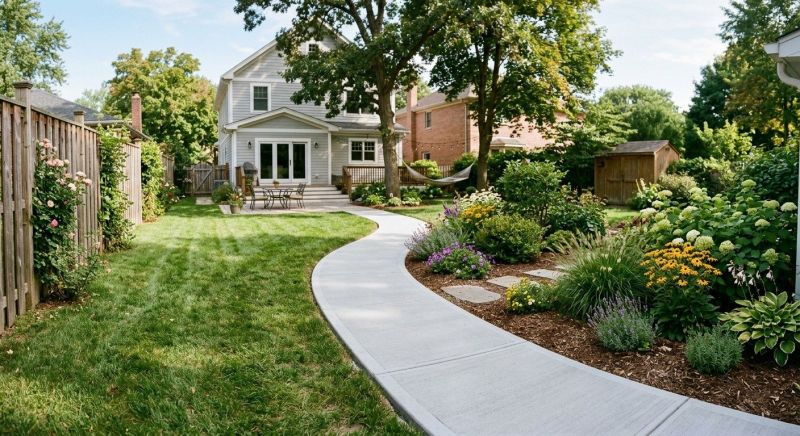 Concrete Walkway Installation in Red Oak, TX
