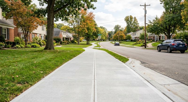 Concrete Walkway Installation in Tarrant County, TX