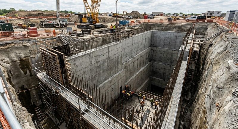 Deep Foundation Installation in Arlington, TX