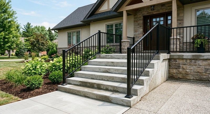 Entryway Stairs Installation in Arlington, TX