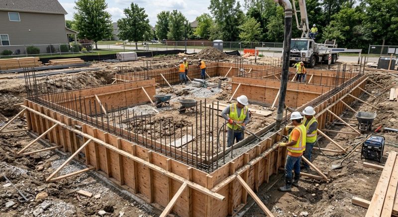 Foundation Construction in Addison, TX