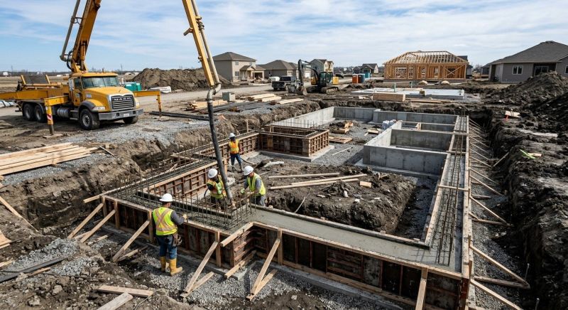 Foundation Construction in Lancaster, TX
