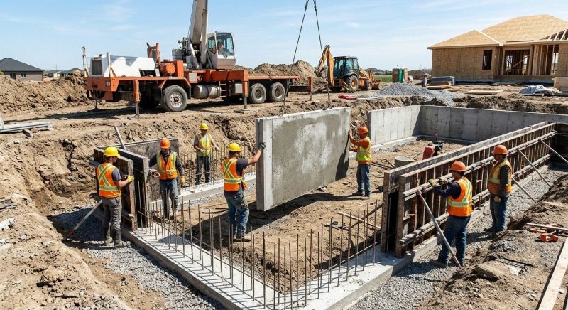 Foundation Construction in Lewisville, TX