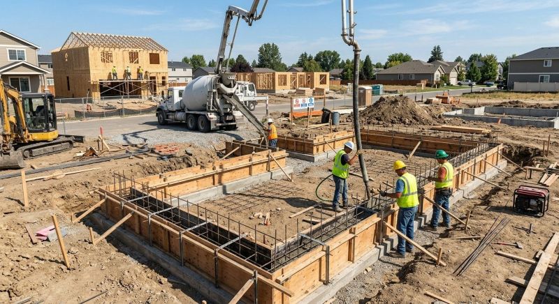Foundation Construction in Lewisville, TX