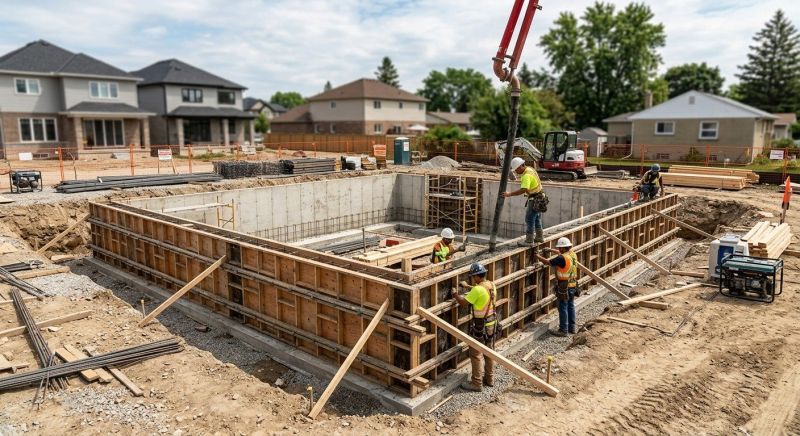 Foundation Construction in Red Oak, TX