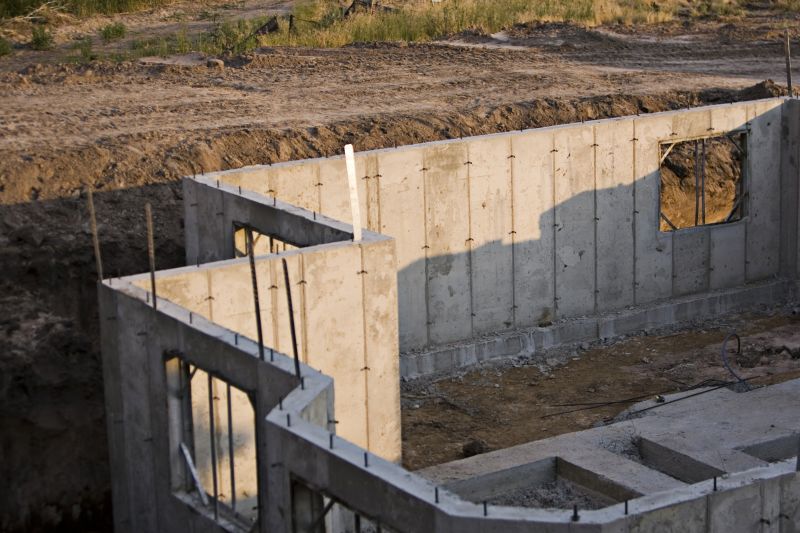 Foundation Wall Pouring in Roanoke, TX