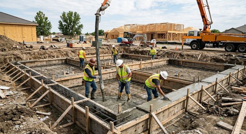 Home Foundation Installation in Roanoke, TX